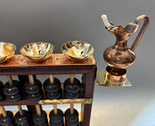 Load image into Gallery viewer, COUNT THE MIRACLES Oil Burning Hanukkah Menorah
